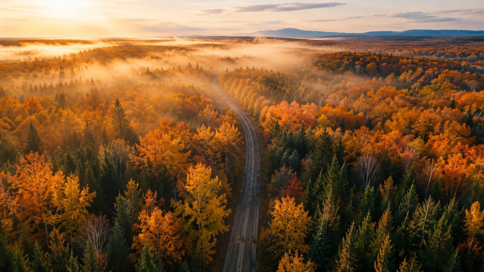 Forêt en automne en Estrie — guide pour vendre sa terre à bois au Québec